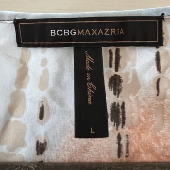 BCBG MaxAzria Silk Bohemian Shift - Picture 8 of 11